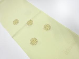 大特価品　未使用品　正絹　丹後ちりめん　刺繍　帯揚げ